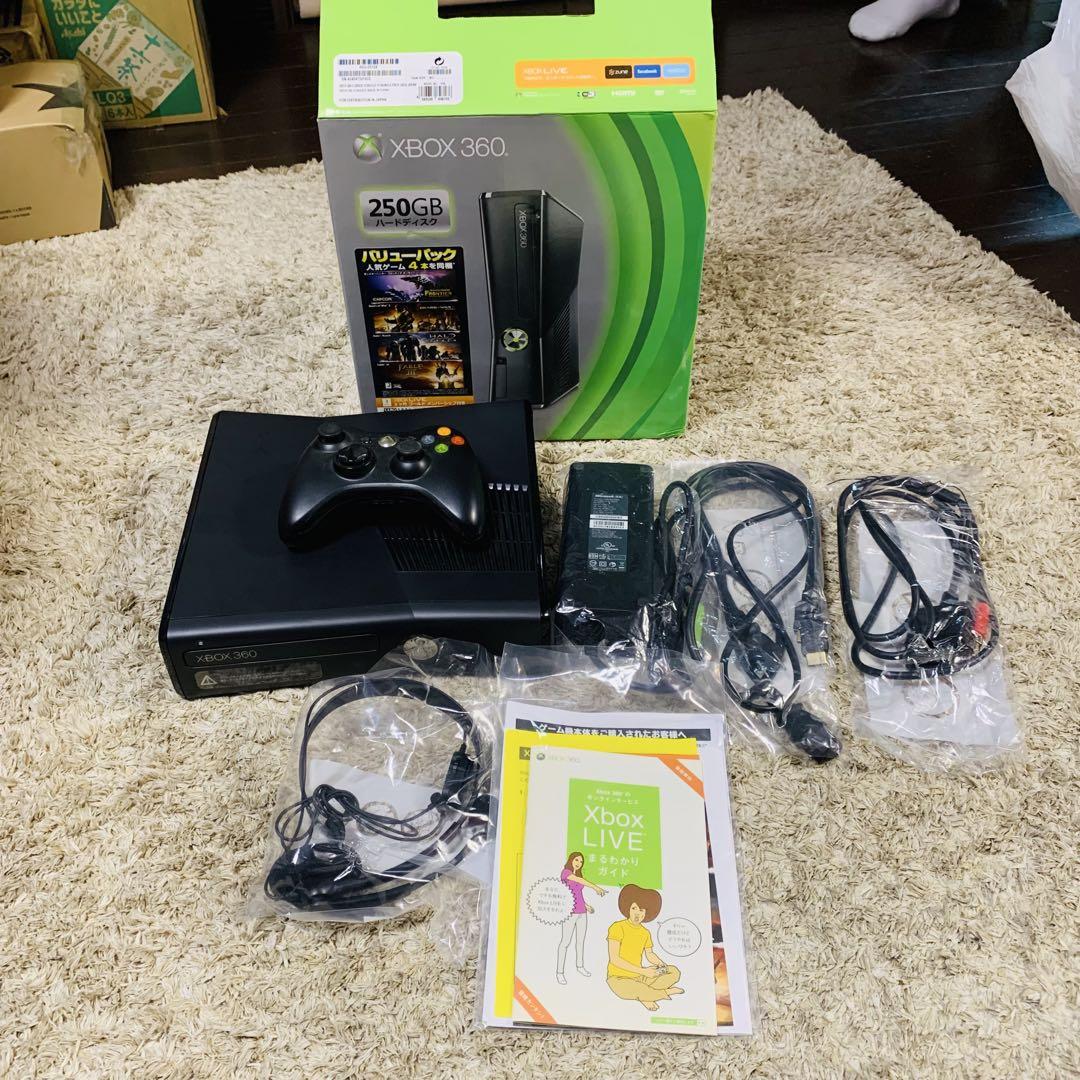 xbox360本体　箱付き　コントローラー　セット