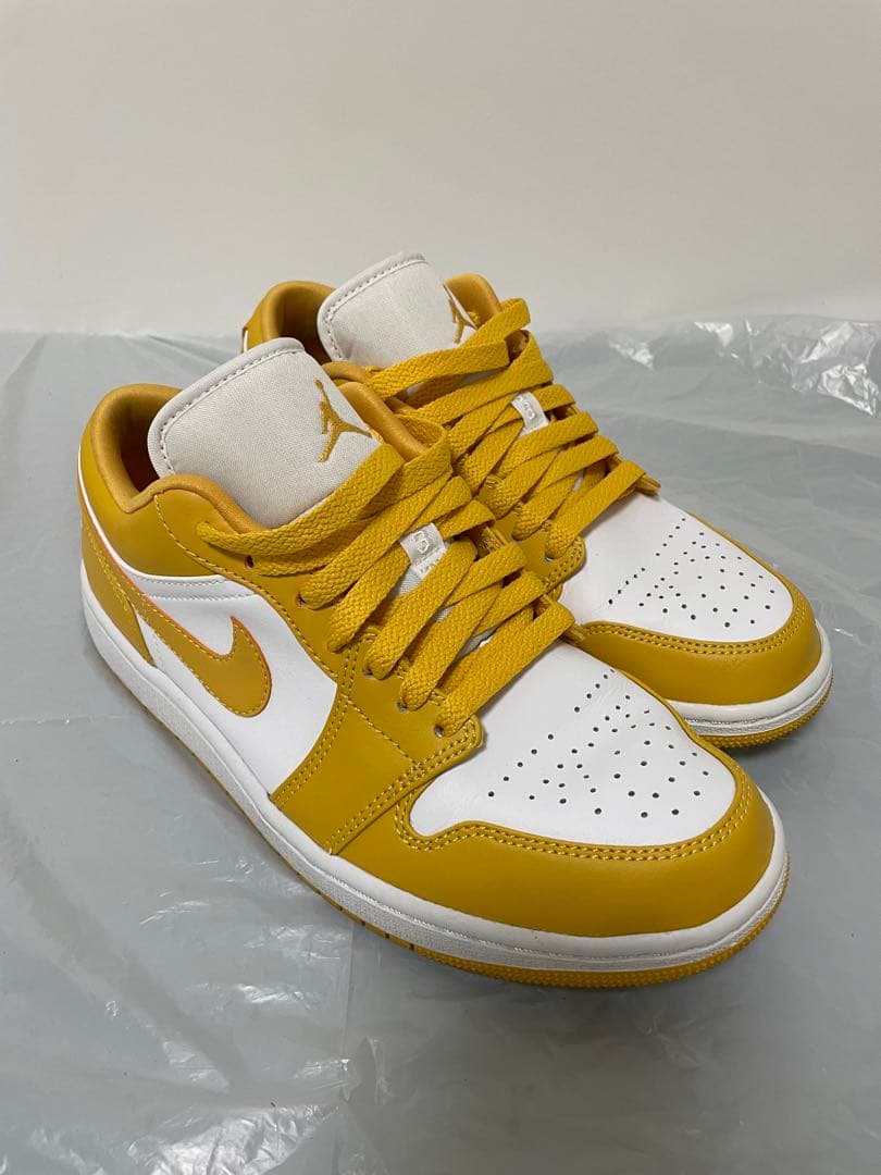 AIR JORDAN 1 LOW “POLLEN” イエロー × ホワイト