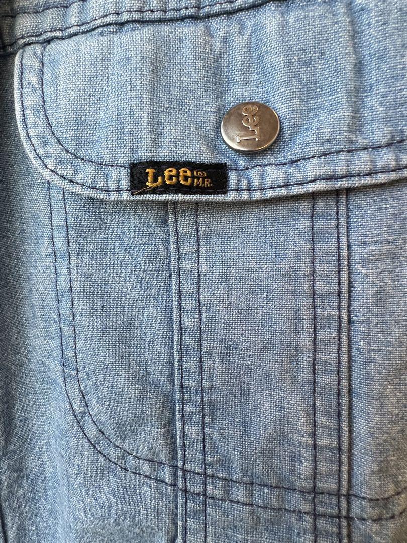 Lee  70s  リメイク品　デニムジャケット  M  ライトブルー