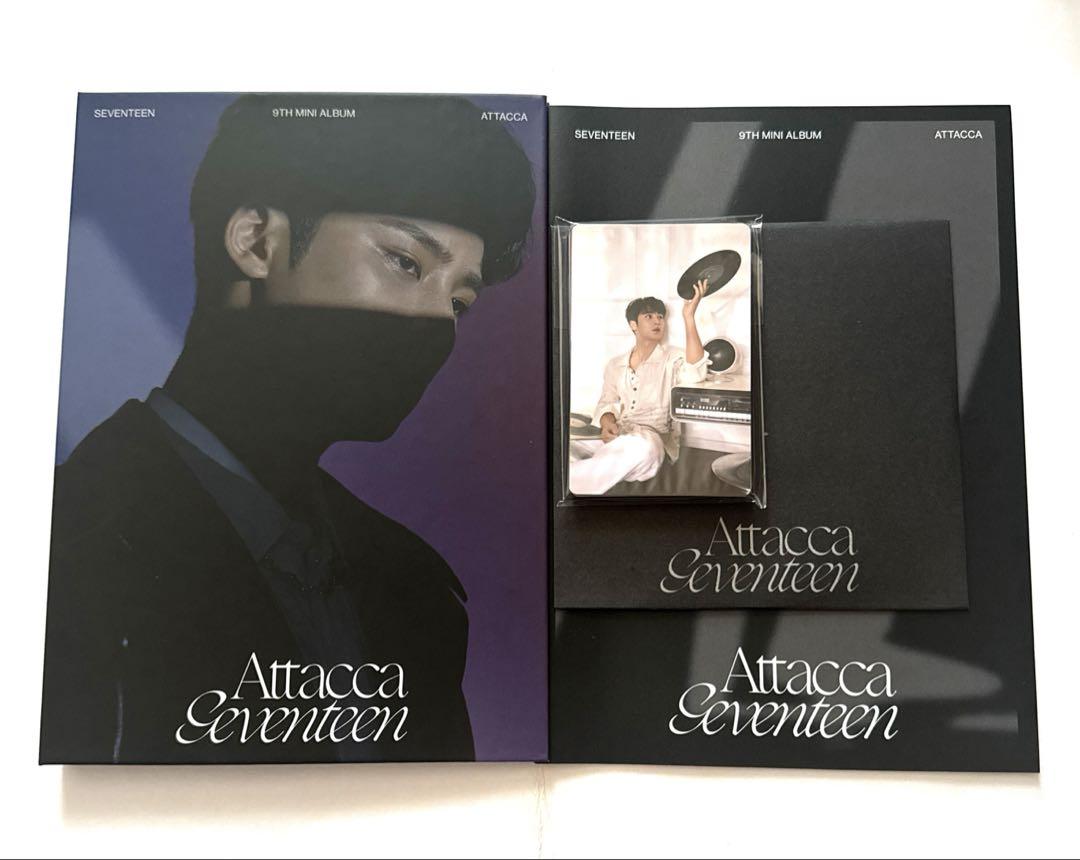 Seventeen セブチ attacca トレカ　ミンギュ SEVENTEEN セブチ Attacca CARAT盤 ミンギュ - メルカリ