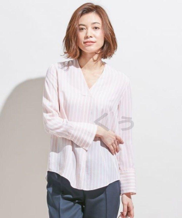 ICB ナロータイブラウス 23区 自由区 イエナ アドーア