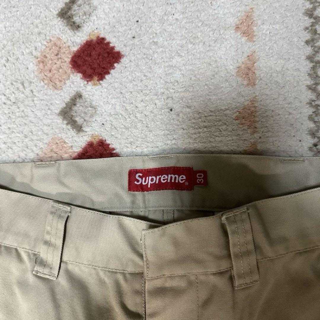 Supreme チノパン サイズ30 ベージュ