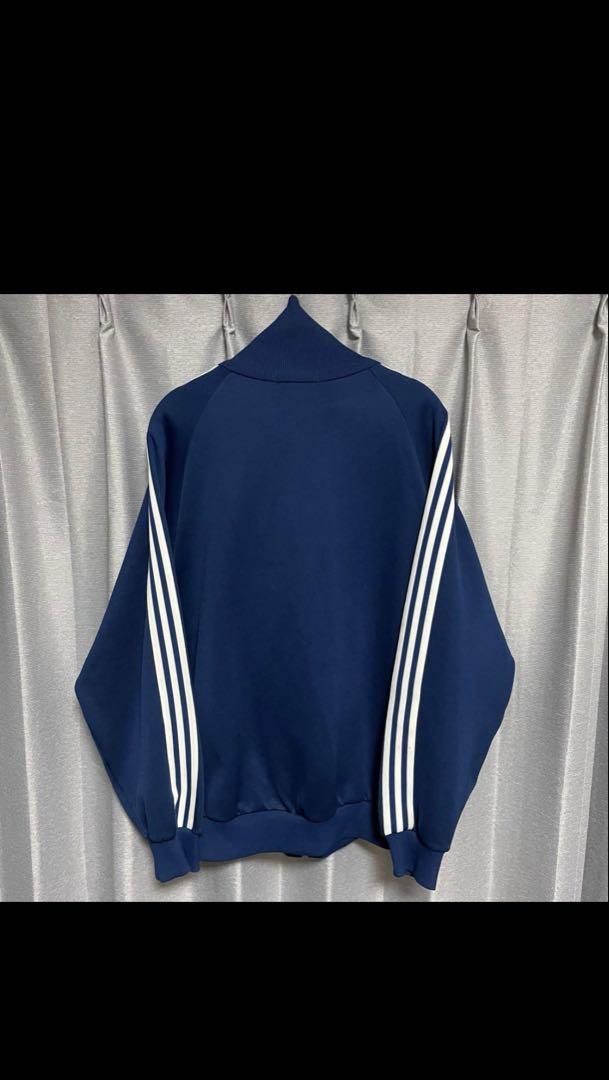 7号 80s old adidas デサント製 トラックジャケット レトロ XL