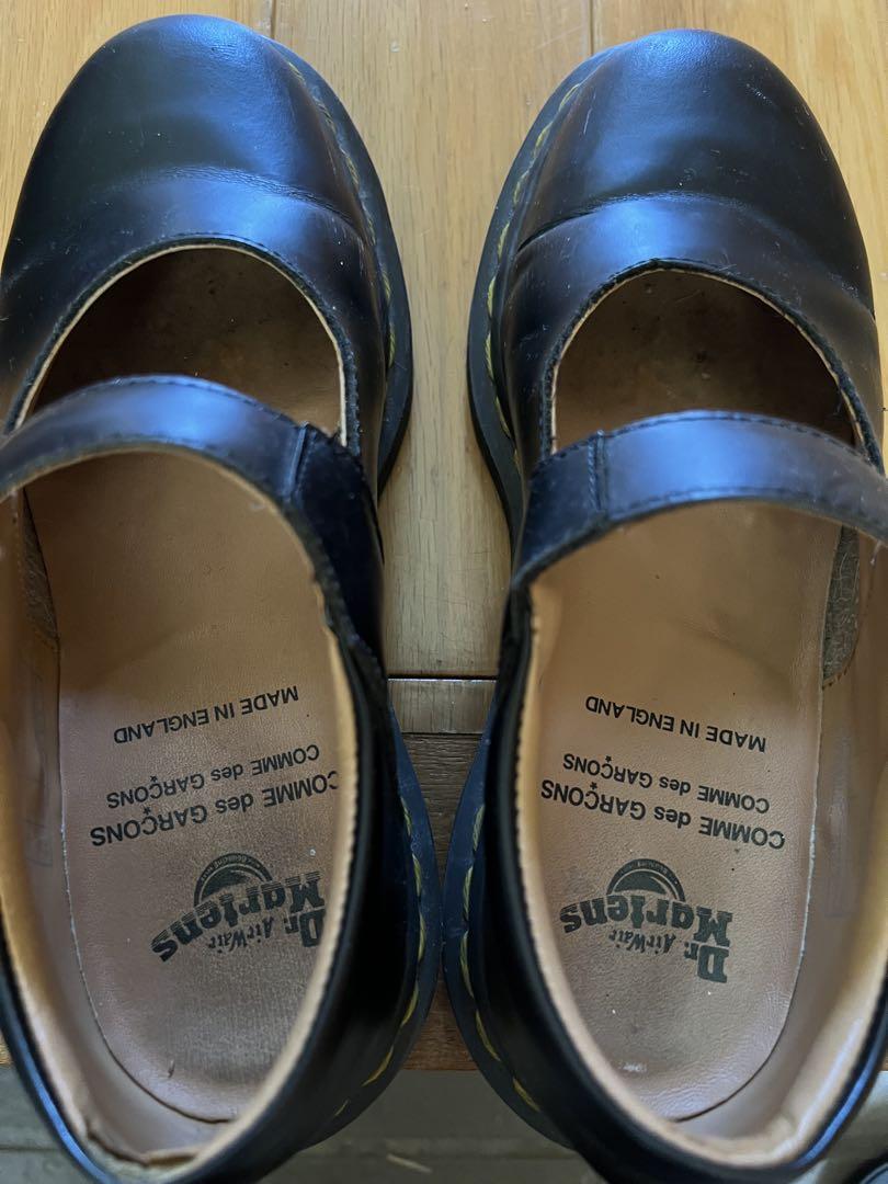 値下げ コムデギャルソン Dr. Martens メリージェーン us3 値下げ コムデギャルソン Dr. Martens メリージェーン us3