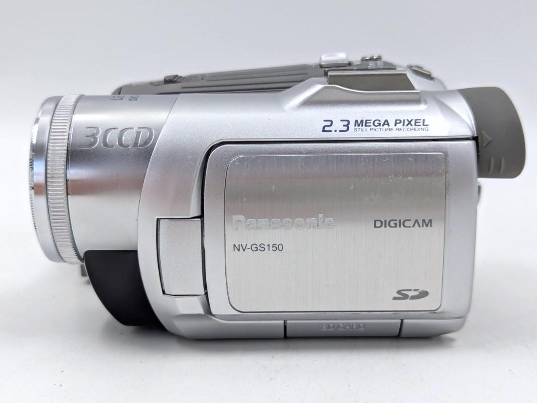 【10点】パナソニック NV-GS150 miniDV SDビデオカメラ シルバ Amazon.co.jp: パナソニック NV-GS150-S デジタルビデオカメラ