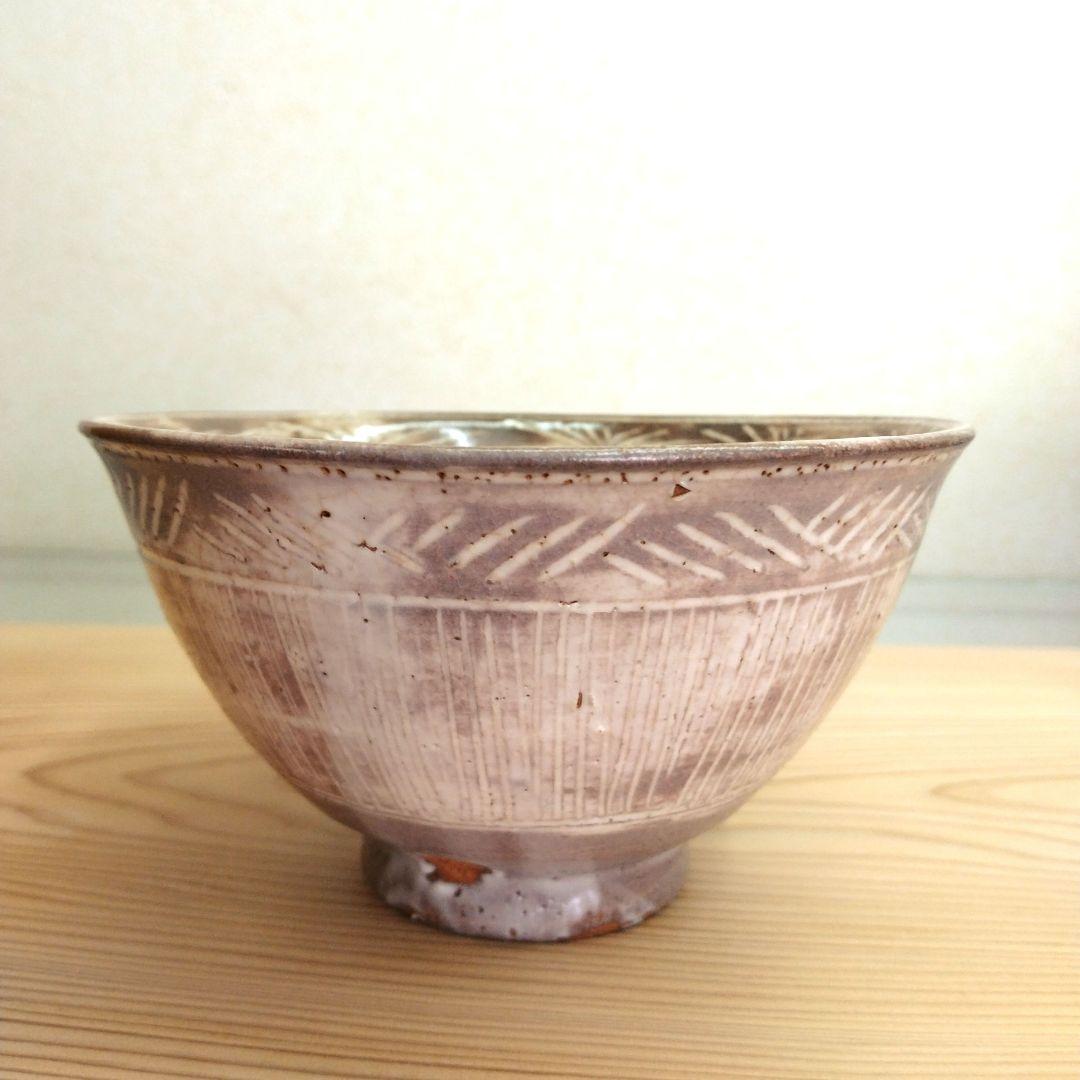 茶道具 期間限定特価 三島写茶碗(松古窯 佐久間勝山)鵬雲斎大