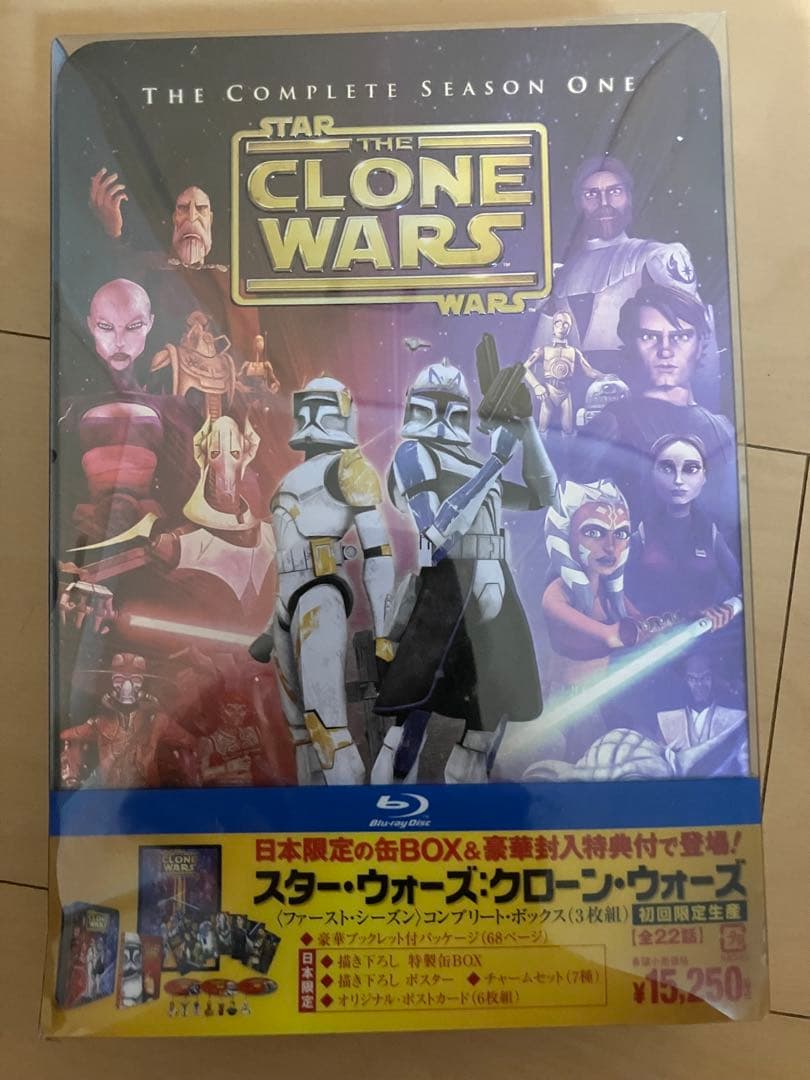 スター・ウォーズ：クローン・ウォーズコンプリート・ボックス（日本限定缶BOX）