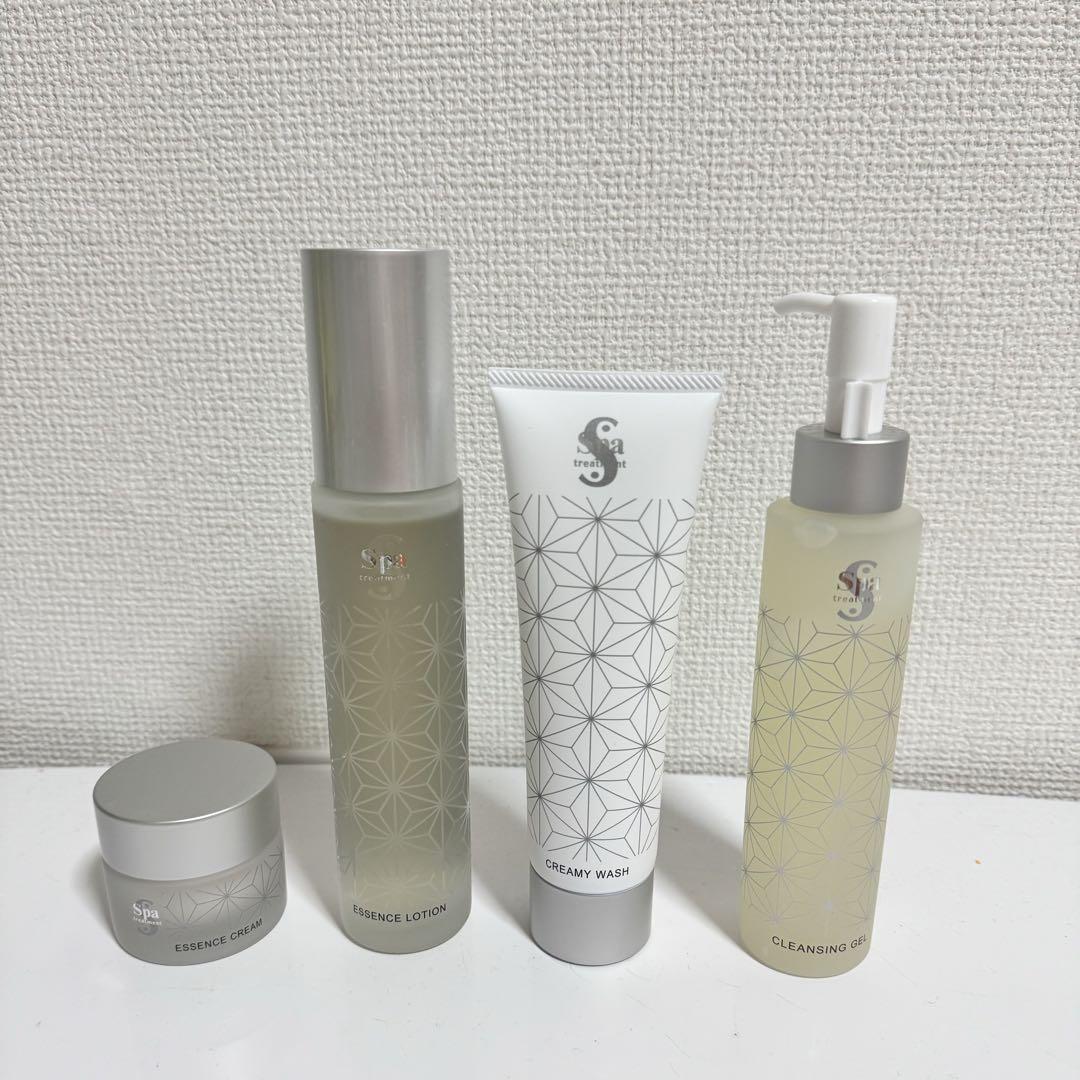 スパトリートメント 化粧水 洗顔 クレンジング クリーム 4点セット