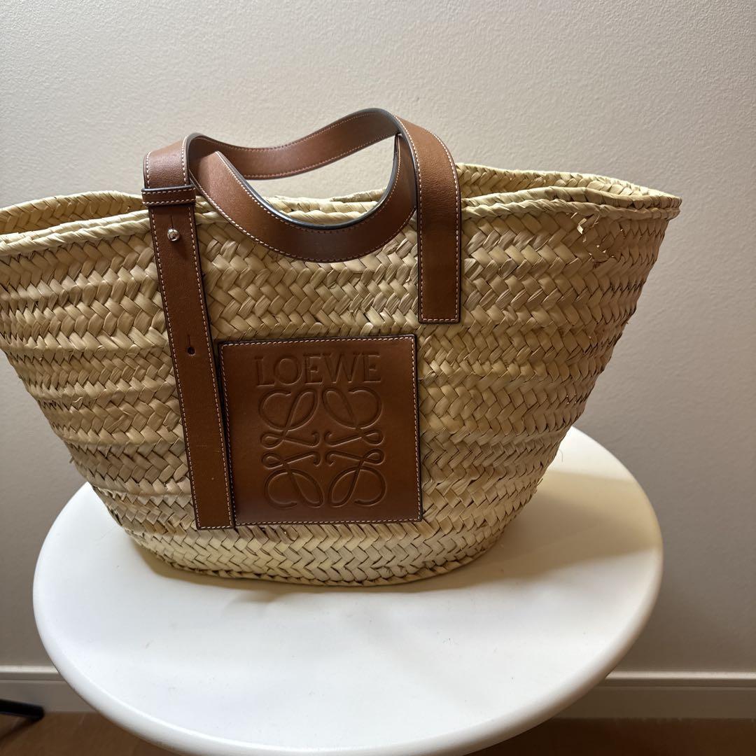 お得！ロエベLOEWE カゴバック　 Mサイズ　布袋付き