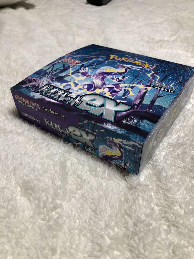 ポケモンカード バイオレット 1box シュリンクなし