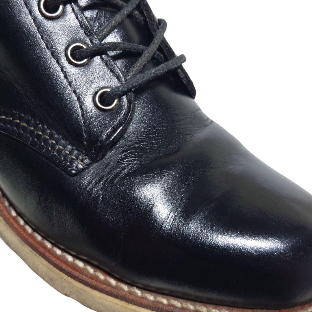 チペワ ブラックレザー ワークブーツ Vibramソール USA製 チペワ ブラックレザー ワークブーツ Vibramソール USA製