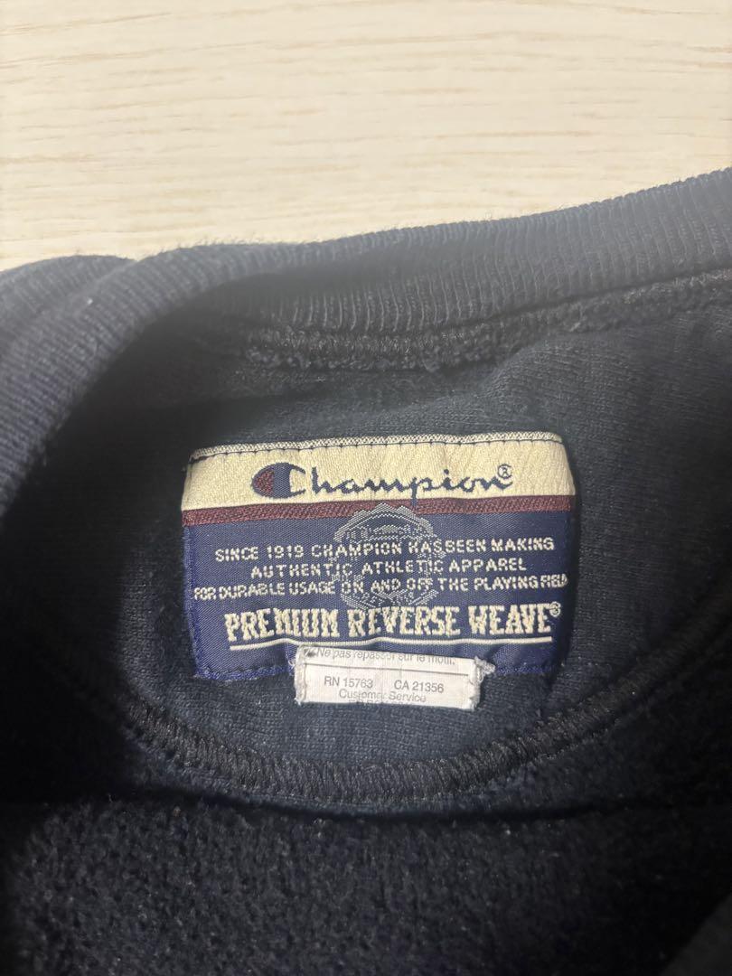Champion プレミアムリバースウィーブ スウェット Lサイズ ブラック