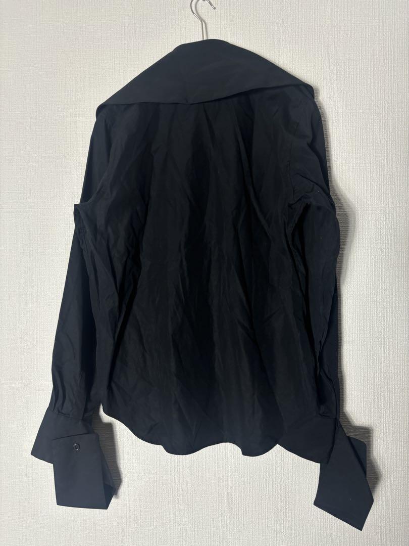 noir kei ninomiya 22AW ビッグカラーブラウス