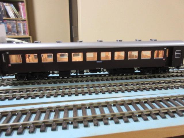 ナハ10 10系客車(座席車) (茶色) HOゲージ（TOMIX製)　未走行車