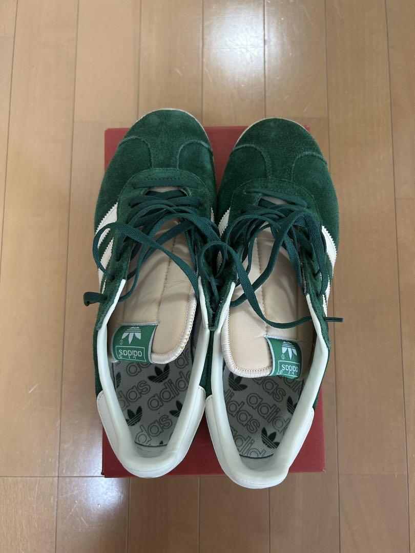 adidas Gazelle グリーンスニーカー