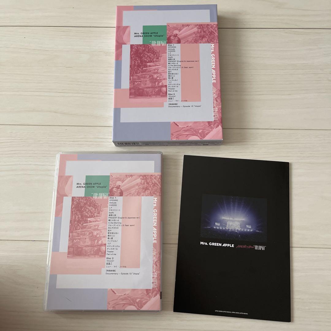 Mrs.GREEN APPLE utopia 初回限定盤 特典付き☆Mrs.GREEN APPLE/Utopia 初回限定盤Blu-ray