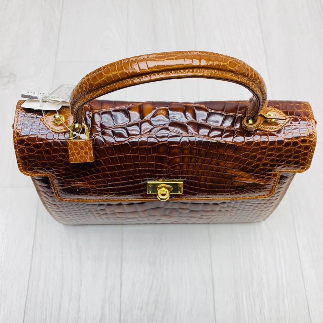 GENUINE CROCODILE SKINハンドバッグ 5621 楽天市場】Vintage Genuine Crocodile Skin ヴィンテージ
