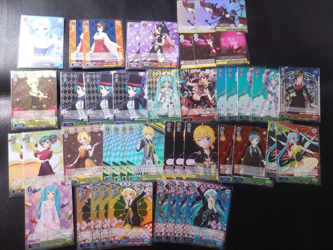 ヴァイスシュヴァルツ 初音ミク DIVA フルレアデッキ+デッキパーツ