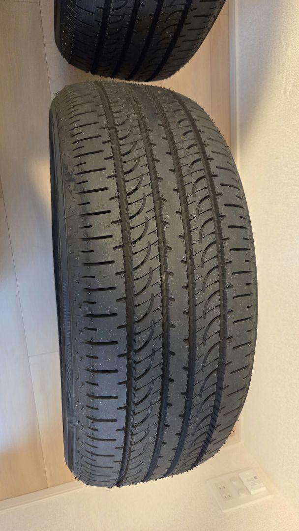 ①新車外し 2025年製 ヨコハマ 225/55R18 10分山 ※2本 デリカ