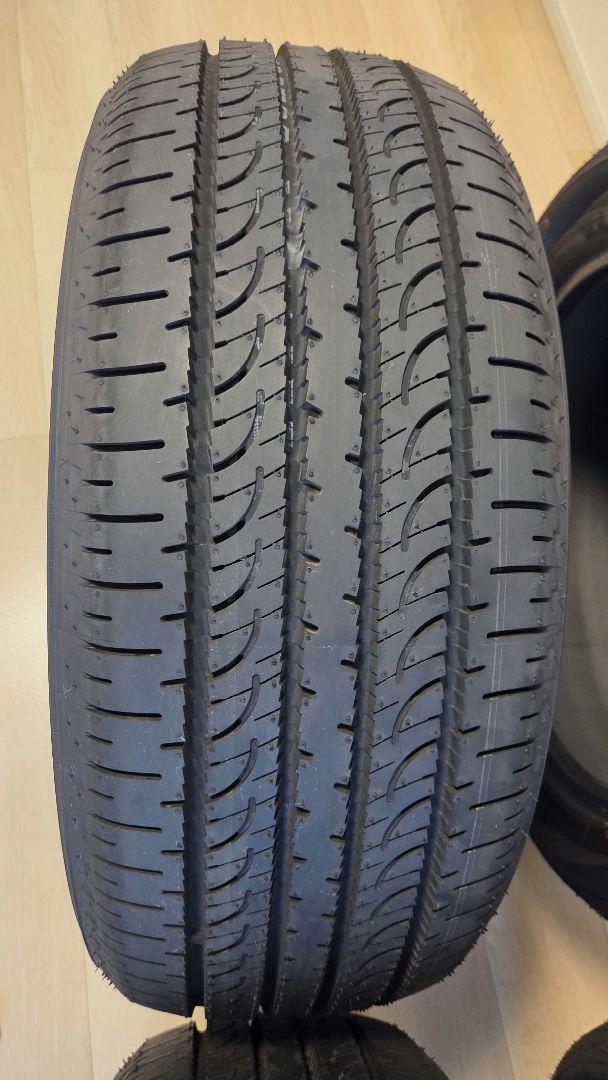 ②新車外し 2025年製 ヨコハマ 225/55R18 10分山 ※2本 デリカ