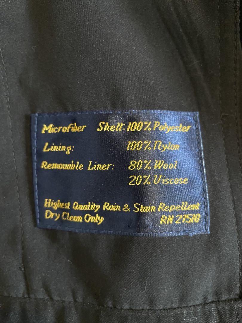 CHAPS RALPH LAUREN ネイビー ステンカラーコート