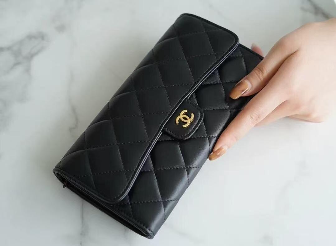 CHANEL シャネル ココマーク ゴールド金具 長財布
