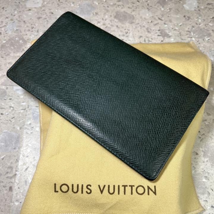 ✨美品・タオル付き✨ ルイヴィトン長財布 黒タイガ ポルトシェキエ