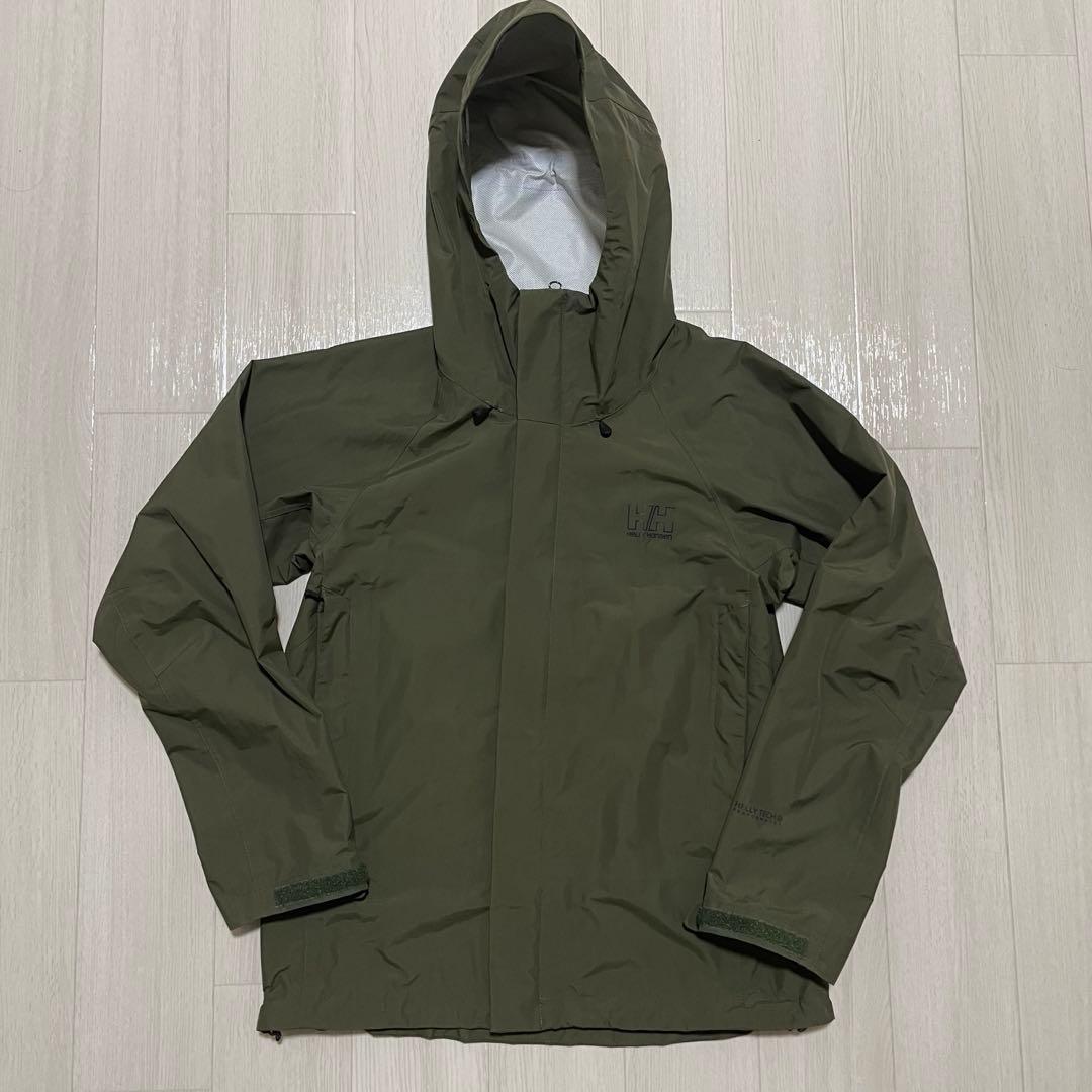 Helly Hansen フード付きジャケット Mサイズ オリーブグリーン