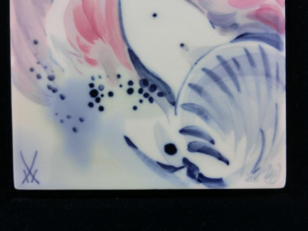 【マイセン】陶板画・ビーナス 【マイセン】陶板画・ビーナス