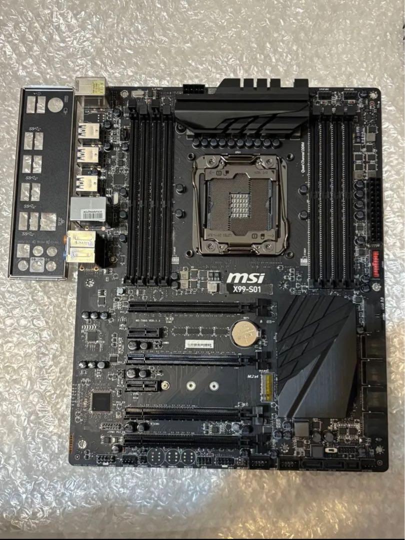 美品　MSI X99-S01 マザーボード　動作確認済み