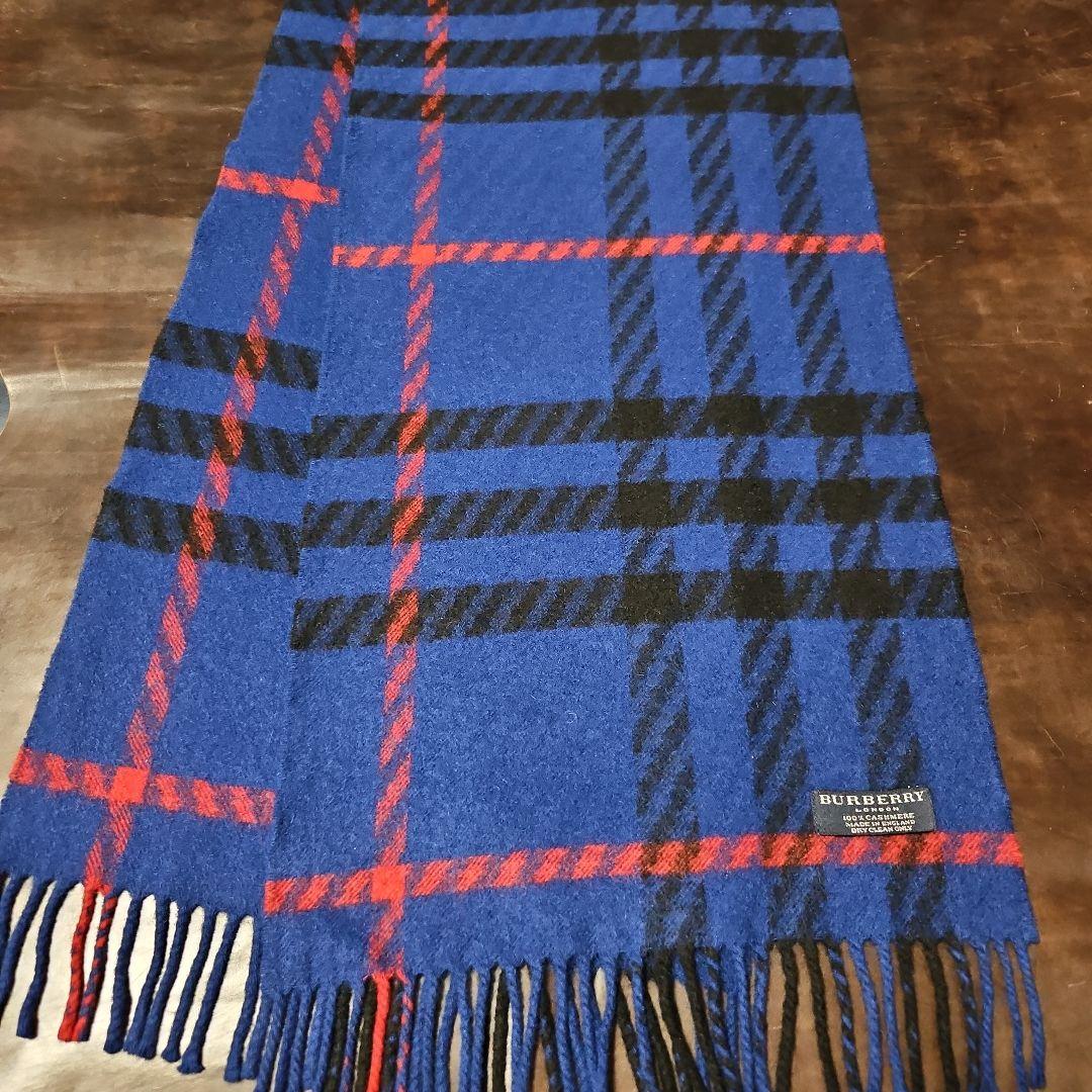 BURBERRY　バーバリー　カシミヤマフラー