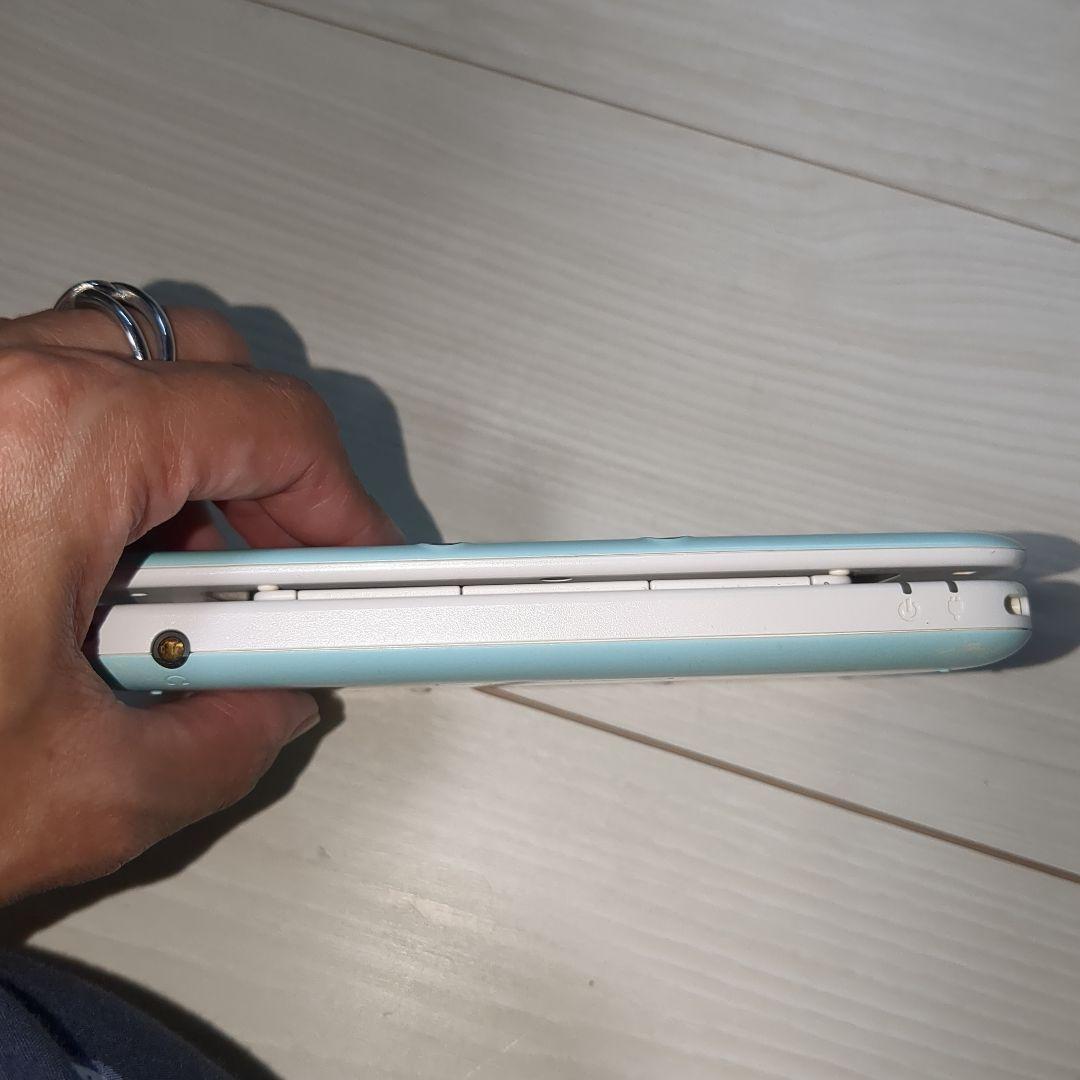 【動作品】ニンテンドー 3DS LL ミントホワイト 本体 任天堂 箱付
