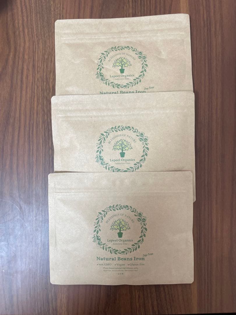 Lepeel Organics レピールまめ鉄 45g×3個セット