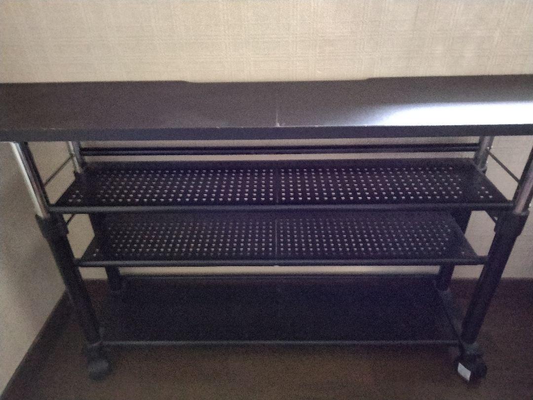 Bauhutte バウヒュッテ エクステンションデスク BHC-1200H-BK