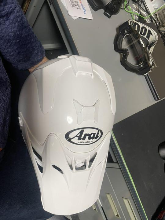 SALE送料無料 Arai VX CROSS-4 ホワイト アライ VXクロス4 白 VHGT2-m94259233976 高品質爆買い