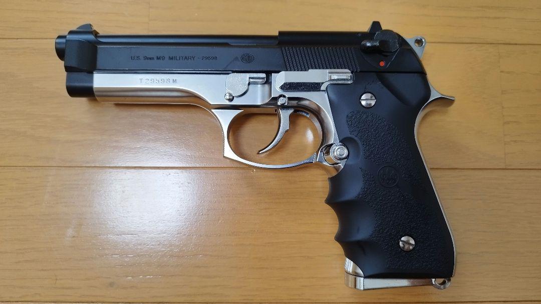 東京マルイ　ガスブロ　バリエーションラインM92F フレームシルバー