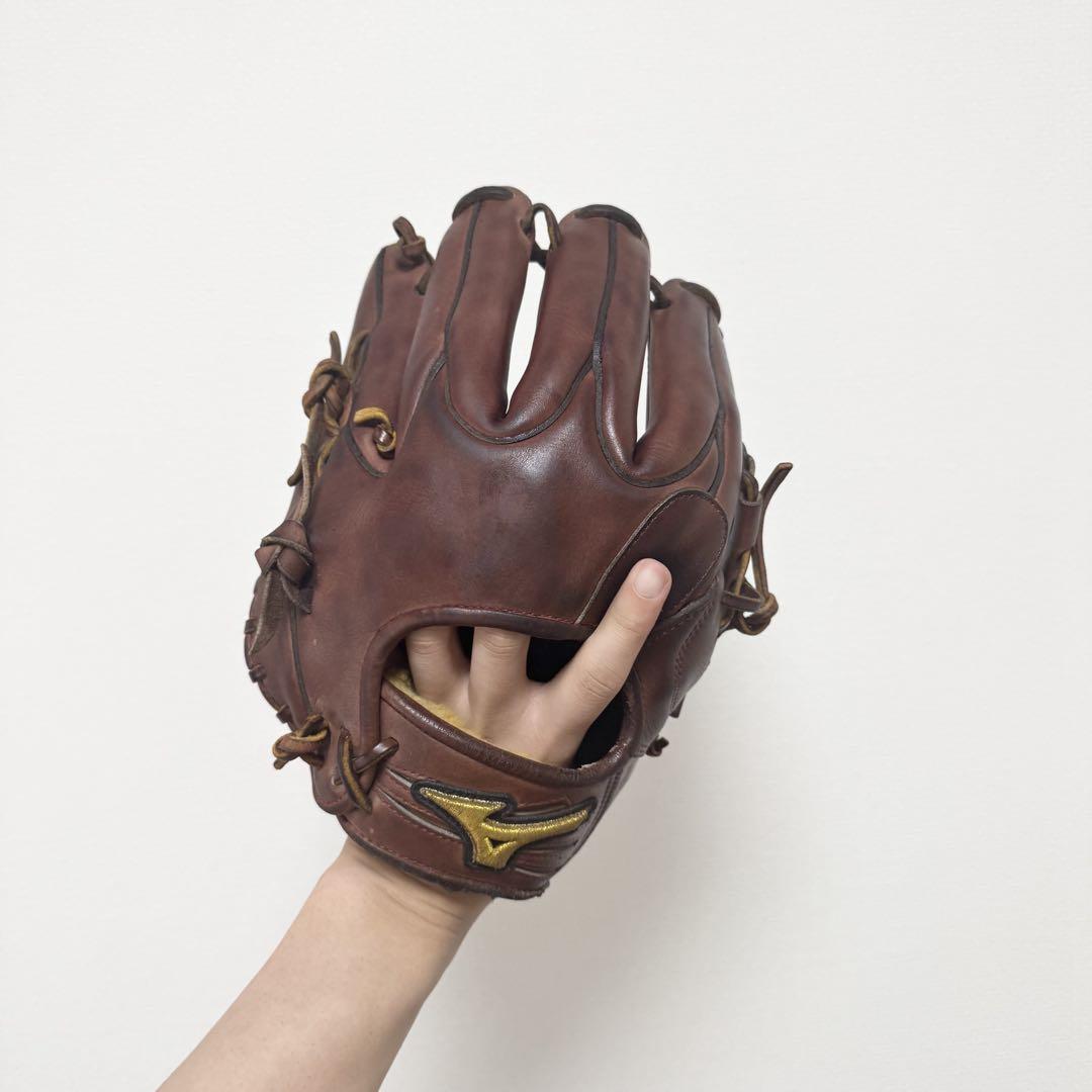 【耕作印】ミズノプロ　硬式内野手用オーダーグローブ　坂本モデル　軟式にも