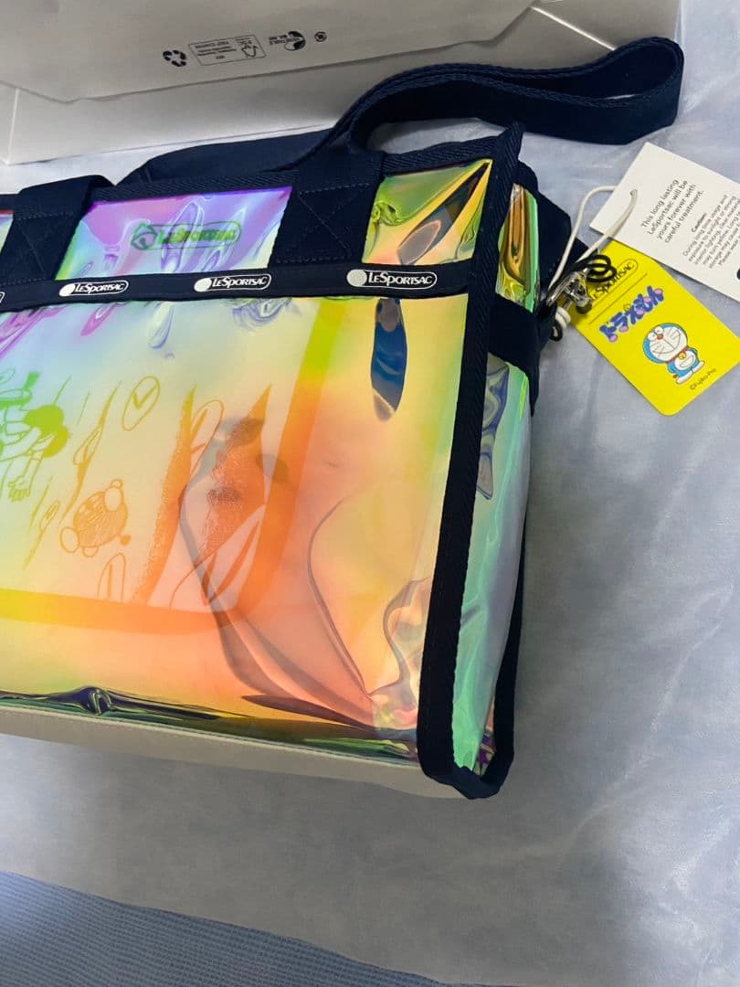 LeSportsac レスポートサック ドラえもん コラボ トートバッグ クリア