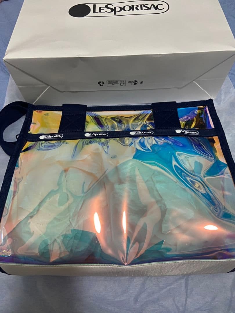 LeSportsac レスポートサック ドラえもん コラボ トートバッグ クリア
