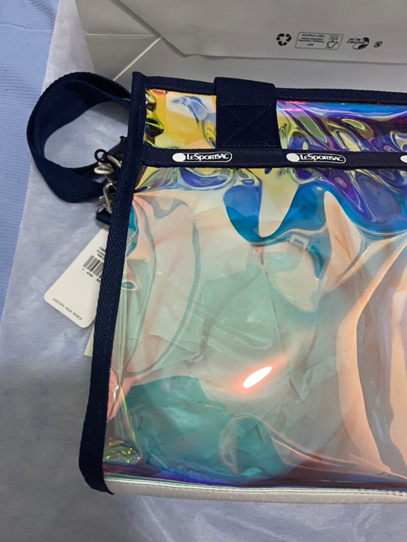 LeSportsac レスポートサック ドラえもん コラボ トートバッグ クリア