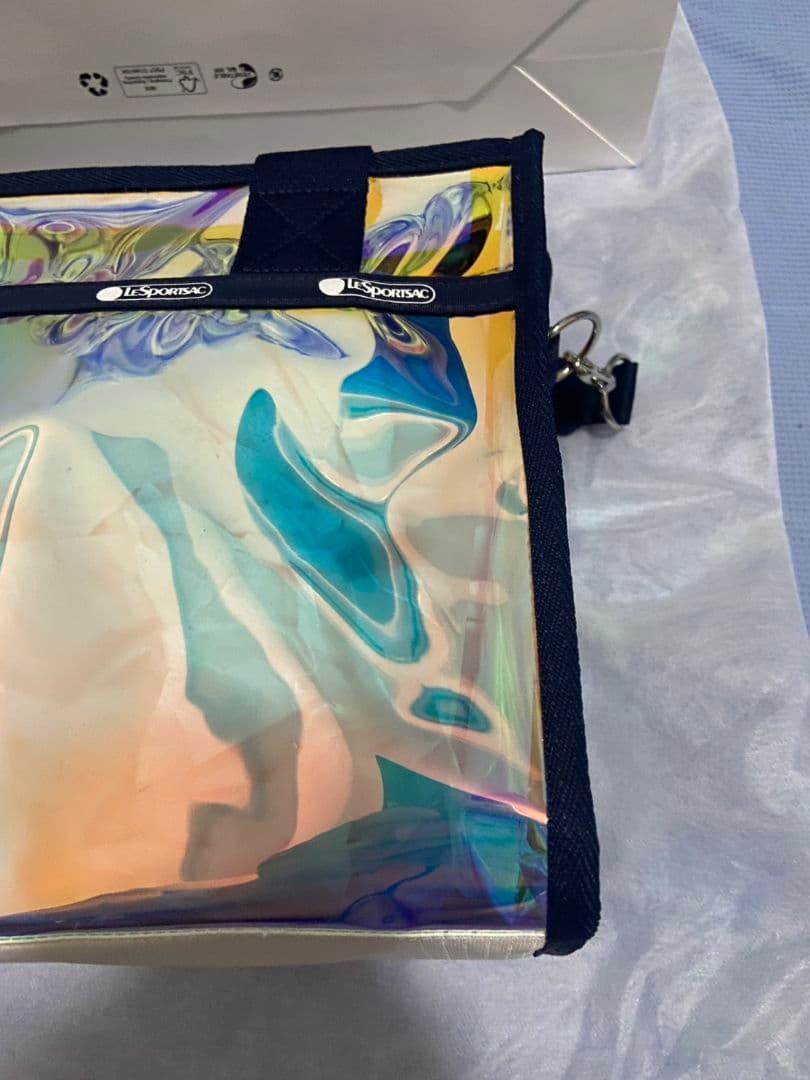 LeSportsac レスポートサック ドラえもん コラボ トートバッグ クリア