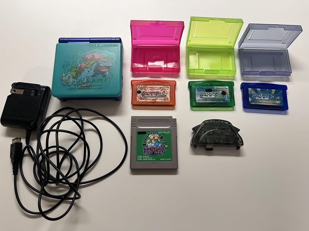 ゲームボーイアドバンスsp 充電器、カセット（ポケモン）つき、動作確認済その他機種