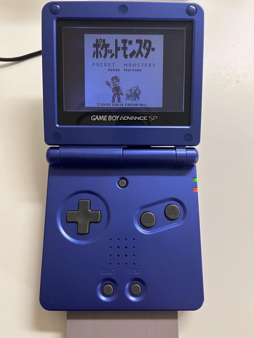ゲームボーイアドバンスsp 充電器、カセット（ポケモン）つき、動作確認済