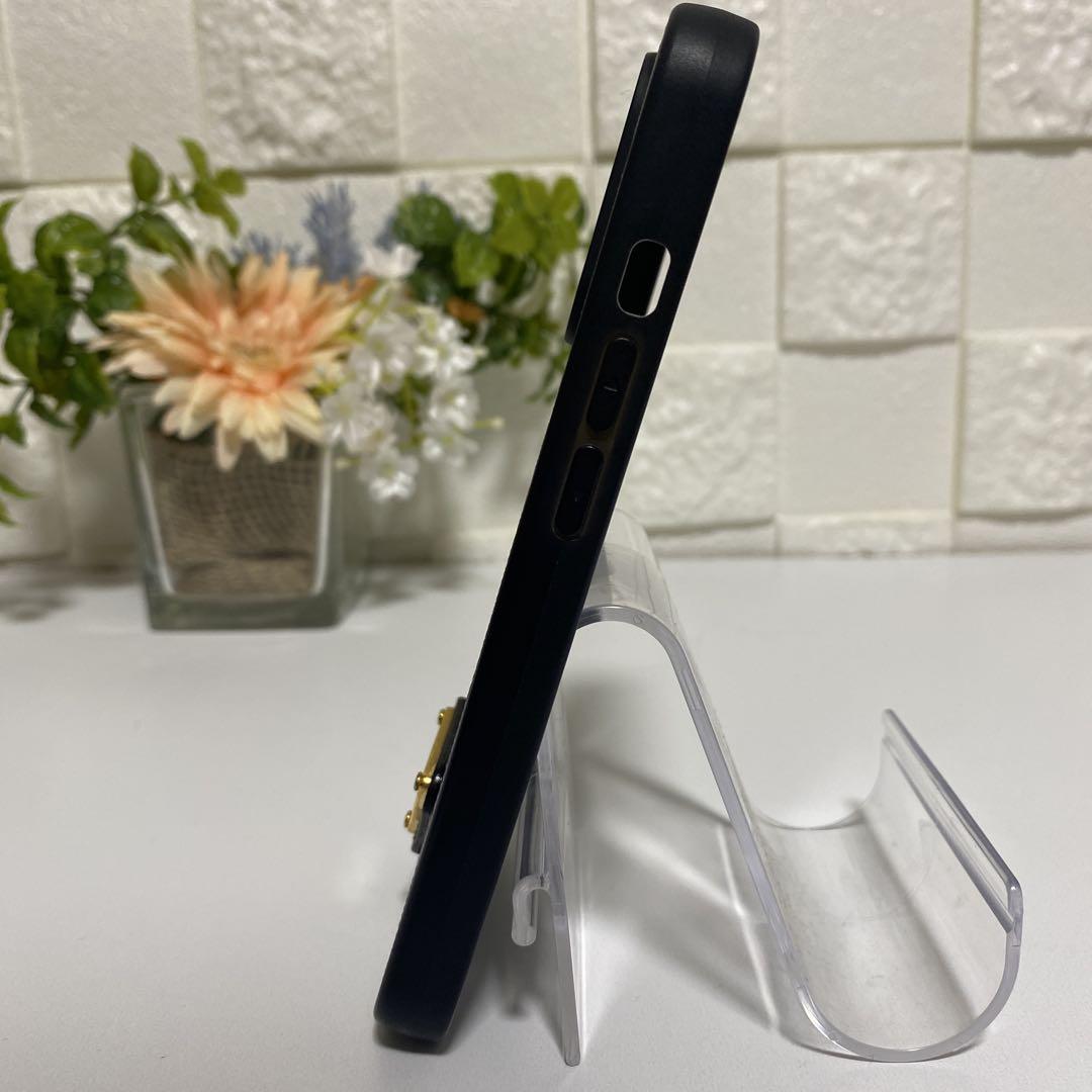 良品 PRADA iPhone13pro 黒 トライアングルケース 付属品有り