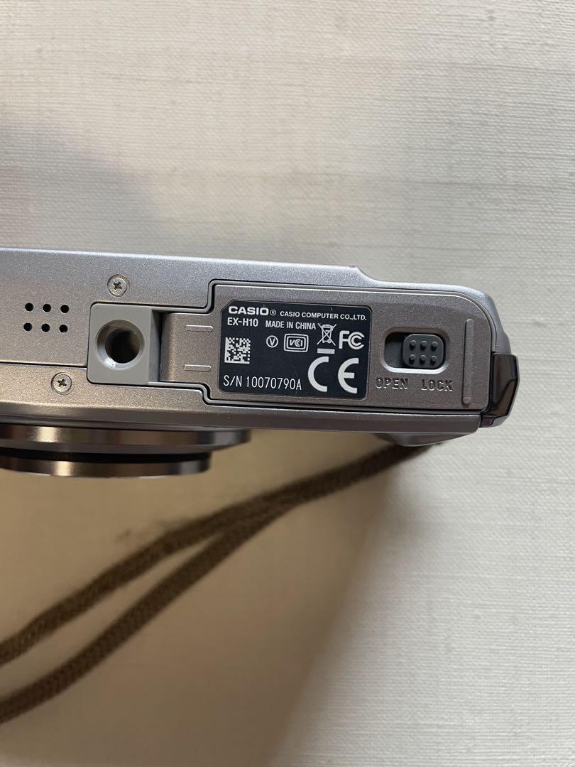 カシオ　CASIO EXILIM EX-H10　動作未確認　現状品　▼