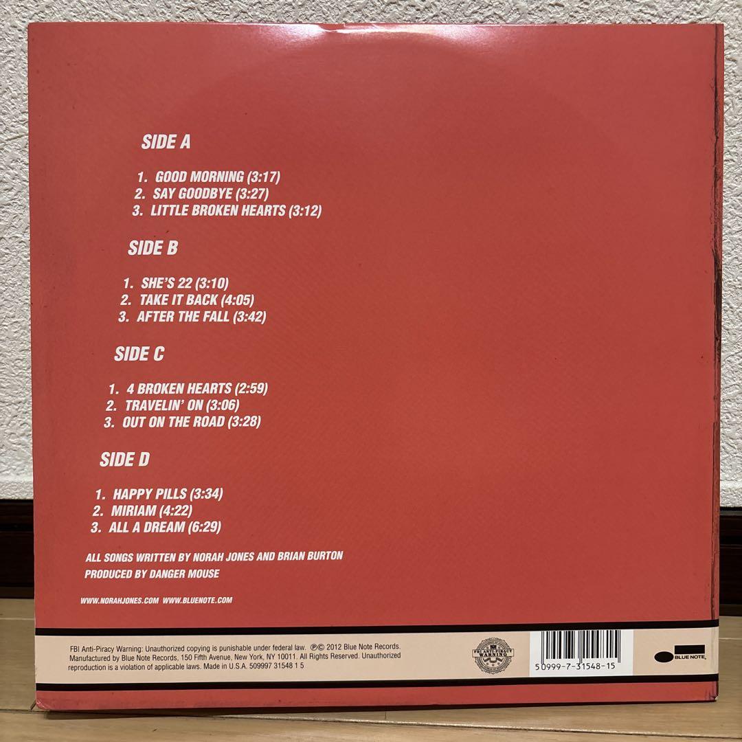 オリジナル盤 Norah Jones Little Broken Hearts