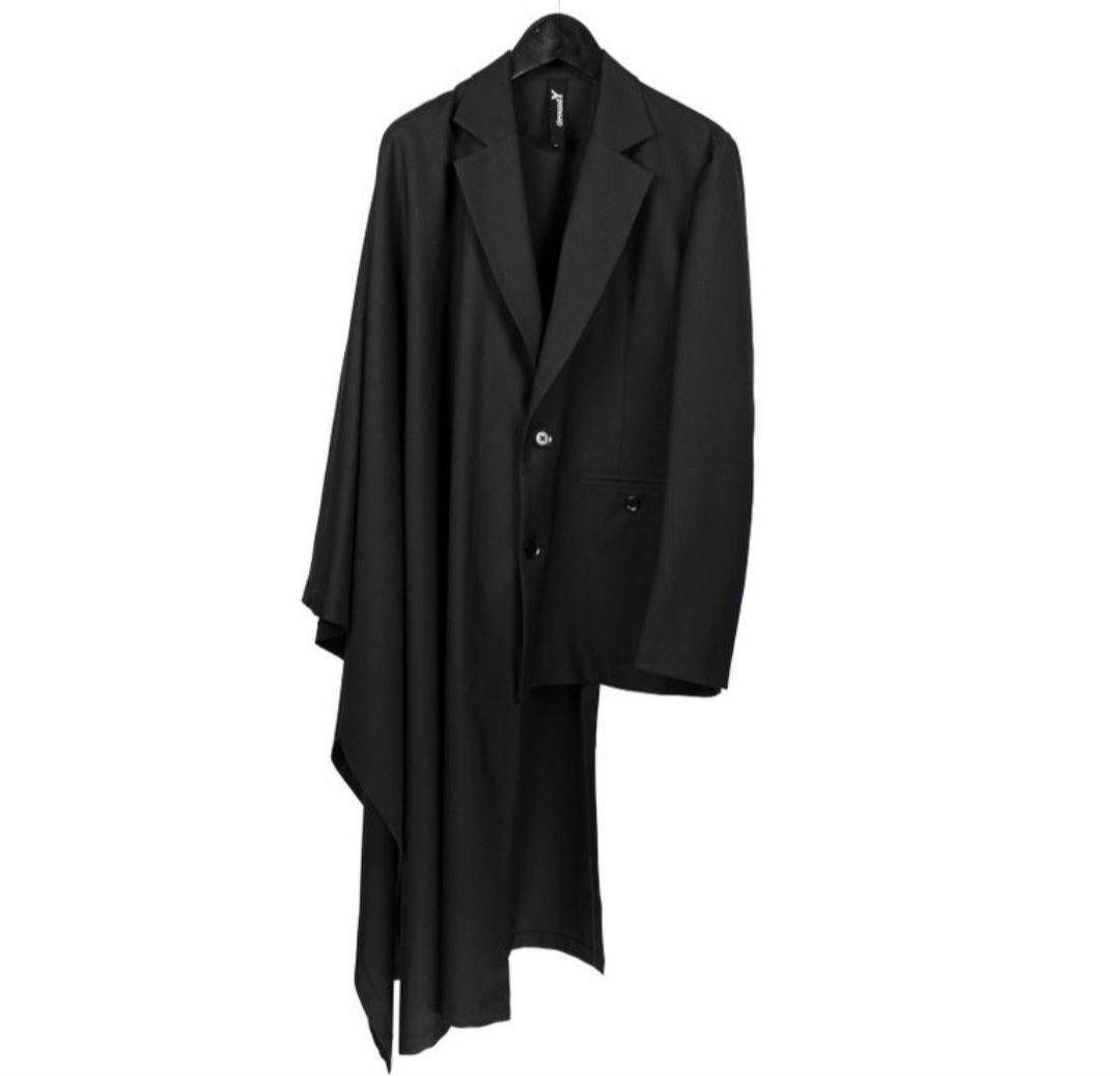 yohji yamamoto ground y 右袖マントドッキングジャケット 画像1
