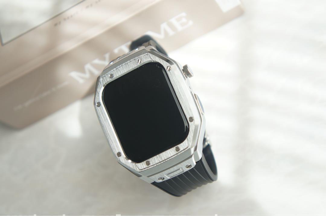 AppleWatch アップルウォッチ 44/45mm カバー　ケース　ベルトf