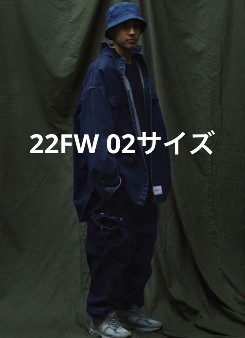 即支払い可能ですWTAPS WCPO01 LS COTTON DENIM 22FW Mサイズ