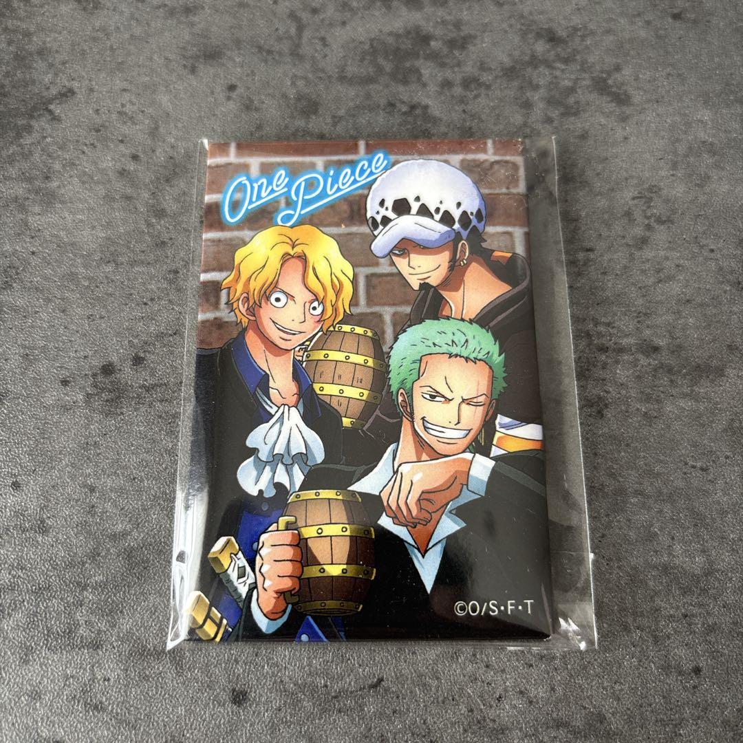 ワンピース スクエア 缶バッジ 乾杯 ジャンプショップ ロー ゾロ